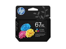 HP 67XL High Yield Tri-color Original Ink Cartridge, ~200 pages, 3YM58AN#140 picture