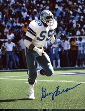 Guy Brown    Autographed 8x10 Dallas Cowboys     #1 picture