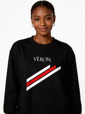 VÉRON Stripes Women's Crewneck Shirt picture
