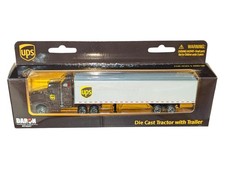 New Daron Diecast 1/64 UPS Tractor & Trailer picture