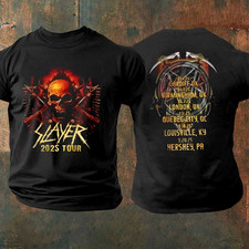 Slayer Celebration Tour 2025 T-Shirt, Gift For Fans picture