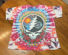Vintage Grateful Dead 1995 Summer Tour Tie Dye Vintage Shirt Mens Size XL picture