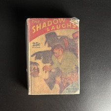 1931 The Shadow Laughs Maxwell Grant 1st Edition Hardcover Detective Novel - Low picture