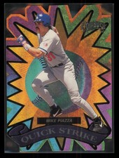 1998 Circa Thunder #9 QS Mike Piazza Quick Strike picture