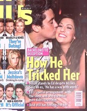 US WEEKLY 8-24-09 BACHELORETTE DECEIPTION  ROB & KRISTEN JESSICAS MELTDOWN B2073 picture