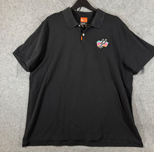 San Antonio Spurs The Nike NBA Polo Shirt Mens 2XL Black Dri Fit Performance picture