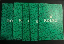 Rolex Translation Booklet various years picture