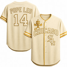 Special Edition Pope Leo x Chicago White Sox Custom Baseball Jersey S-5XL picture