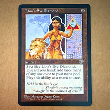 Wizards of the Coast MTG Lion's Eye Diamond Mirage 1996 Rare Regular Artifact picture