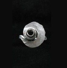 ANTIJOYAS Handmade LAGENLOOK Hammered Aluminum Art-to-Wear TCHAI Wrap RING R14 picture