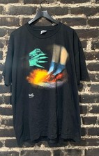VTG 1995 Wizard Of Oz T-shirt Black cotton remake S-5XL PA10645 picture