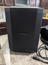 Bose S1 Pro Portable Active PA Speaker Bluetooth 150W XLR 1/4 3.5 Black picture