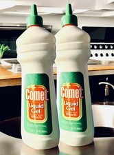 VTG. COMET LIQUID GEL 17oz.~LOT OF 2~NEW picture