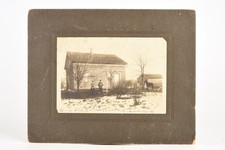 1890s Mounted Albumen Print 10 x 8'' - Us and Our old Farm House V23 picture