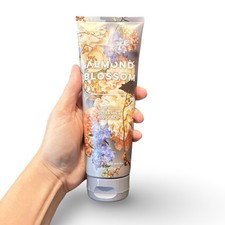Bath & Body Works Almond Blossom Ultra Shea Body Cream 8 oz Rare Retired New picture