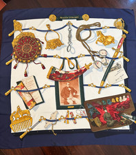 Vintage Hermès Silk Scarf 