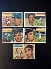 1956 Topps Baseball Lot 5 Dif ALL Giants/Cub Dusty Rhodes  Cost picture