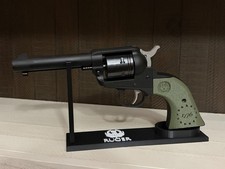 Custom Ruger Wrangler 1776 Stippled Grips OD Green Textured Revolver Grip USA picture