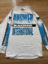 Rare Vintage 90s Answer Racing Jersey L picture