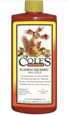 Cole's Wild Bird Products Flaming Squirrel Seed Sauce, 8-Ounce picture