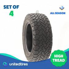 Set of (4) Used LT 285/60R18 General Grabber ATX 122/119S - 12/32 picture