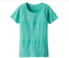 Patagonia Gatewood Short Sleeve Top Women's Galah Green Large picture