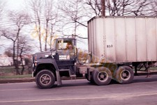 Vtg 1972 35mm Slide Rohm & Haas Semi Truck X-7624 picture