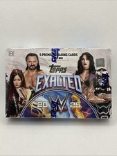 2025 TOPPS WWE EXALTED WRESTLING FACTORY SEALED HOBBY BOX picture