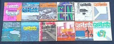 CASABELLA CONTINUITÀ 1963 ANNATA COMPLETA ARCHITETTURA URBANISTICA N. ROGERS picture