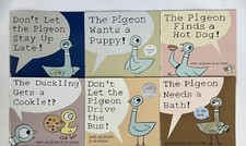 Don't Let the Pigeon Paperback Book Set by Mo Willems Lot 6 picture
