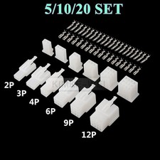 2/3/4/6/9/12 Pin 2.8mm Automotive Car Motorcycle Connector Plug Socket Set New picture