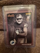 Panini Instant NFL 2022 Aidan Hutchinson Studio Rookies RC #S2 /911 Lions picture