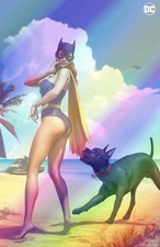 [FOIL] Batman #142 Exclusive Batgirl Coppertone Virgin Variant ~ LTD 800 w/COA picture