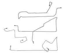 Fits 2015-2023 Dodge Challenger Front Brake Line Kit Stainless EKT1501SS-CPP picture