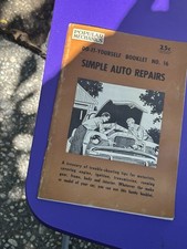 Vintage 1954 Do It Yourself Car Repairs Issue 16 For Retro Cars picture