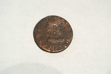 LOUIS XIII DOUBLE TOURNOIS 1627 G  = POITIERS  circula CANADA and  LOUISIANE picture