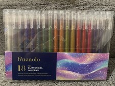 Professional Finenolo 18pcs Glitter gel ink pens Premium picture