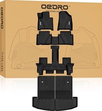 OEDRO Floor Mats For 2024-2026 Hyundai Santa Fe Hybrid 6/7 Seats TPE Full Set picture