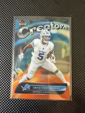 2025 FINEST DAVID MONTGOMERY CREATORS ORANGE REFRACTOR /25 #CR-10 picture