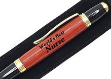 Gift For Nurse World's Best Nurse Present Engraved Pen picture