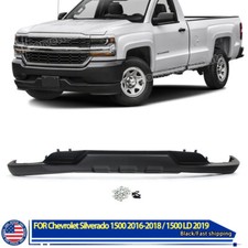 Front Bumper Valance For 2016-18 Silverado 1500 Matte W/O Tow Hooks 1500 LD 2019 picture