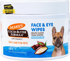 Palmer’S for Pets Face and Eye Dog Wipes with Cocoa Butter, Gentle Tear Stain an picture