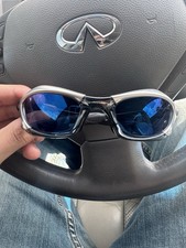 Vintage Oakley Splice FMJ   Crystal Black w/Ice iridium lens SKU 03-723 picture