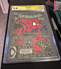 CGC 9.8 SS Spider-Man #1 Silver Edition Marvel Comics (1990) Signed McFarlane picture