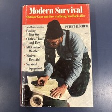 Modern Survival Dwight R. Schuh 1979 First Printing Outdoor Gear Guide picture