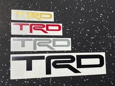 TRD Vinyl Decal for Toyota Truck 4runner Tacoma Tundra Window Bottle Sticker V1 picture
