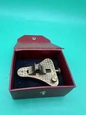 Vintage Newall Watchmaker Deluxe Brass~ Poising Tool w/ Ruby Jaws Made In USA picture