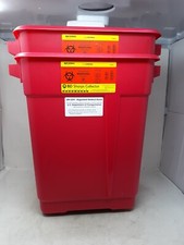 BD X-Large Red Sharps Collector W/Slide Top, 19 gal, 26.25