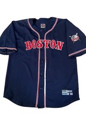 MLB BOSTON RED SOX Vintage Boston Love Jersey  SZ Large #9 picture