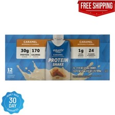 Equate High Performance Protein Nutrition Shake, Caramel, 11 fl oz, 12 Count. picture